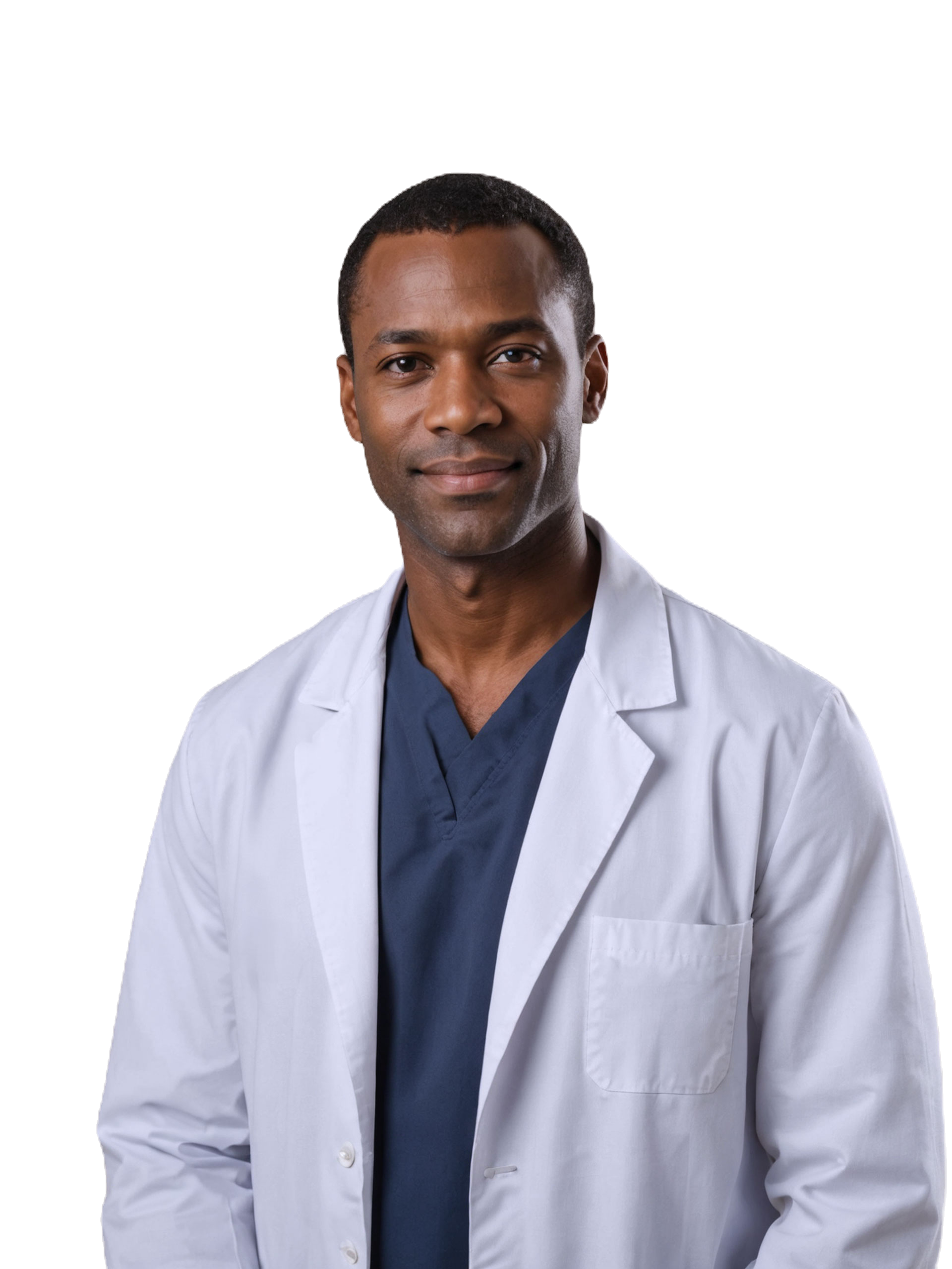 Confident doctor