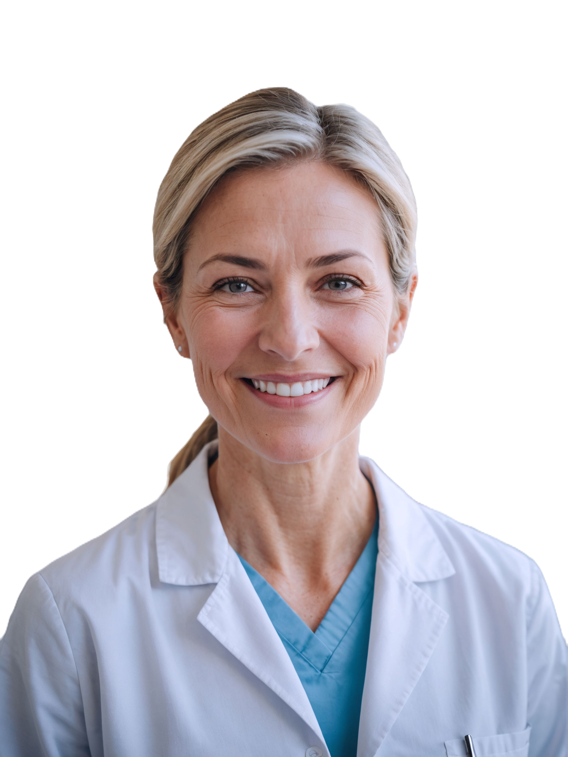Smiling doctor